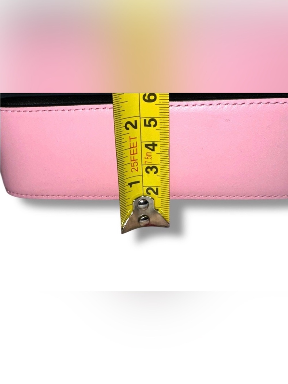 Coach Mini Pink Crossbody with Silver Chain - Picture 5 of 12